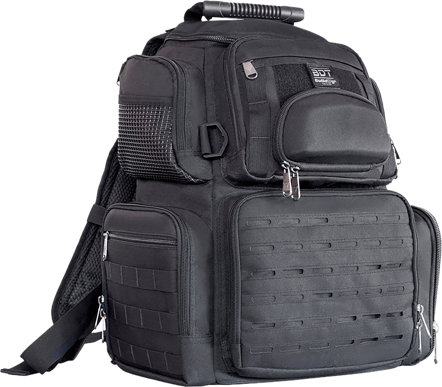 Bulldog BDT414B Tactical Range Handgun Back Pack Medium Black