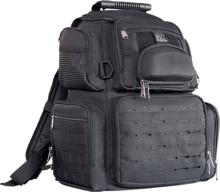 Bulldog BDT414B Tactical Range Handgun Back Pack Medium Black