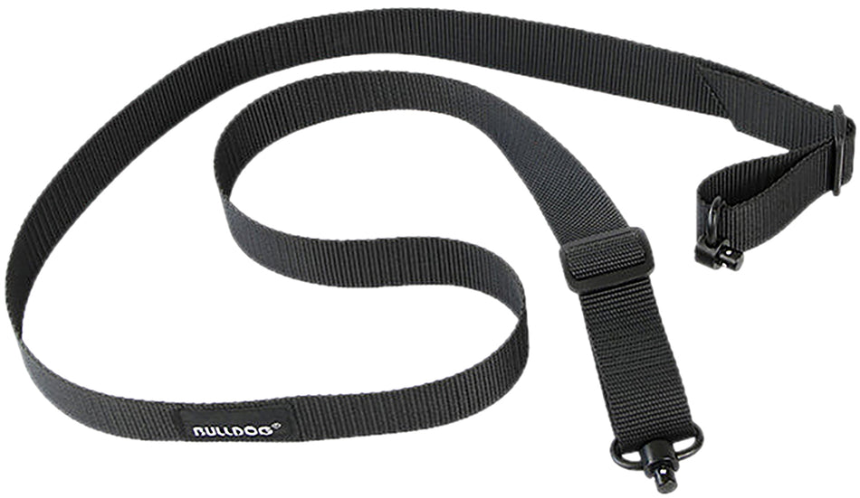 Bulldog BD830 Black Two Point Sling with Locking Swivels for Rifle or Shotgun