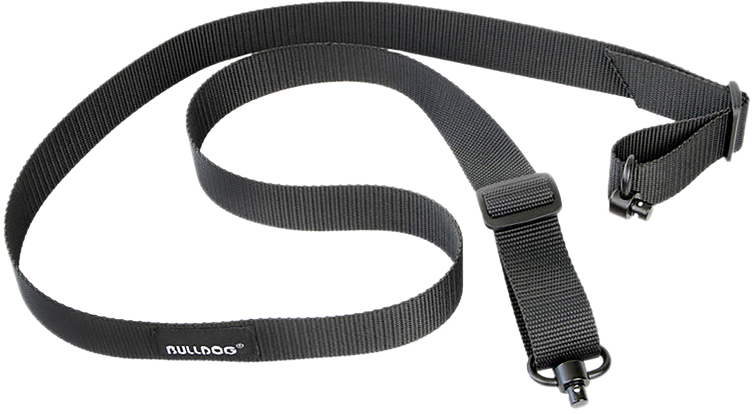 Bulldog BD832 Two-Point Deluxe Black Rifle Sling QD Swivel Design