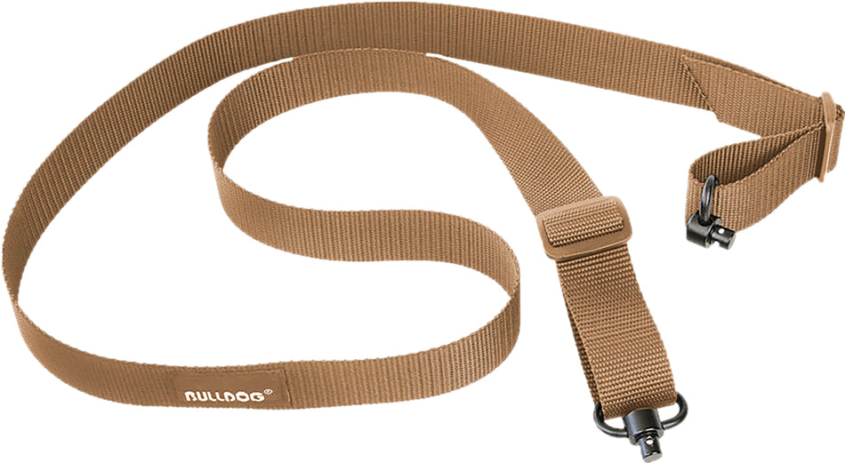 Bulldog BD833 Two-Point Deluxe Tan Rifle Sling