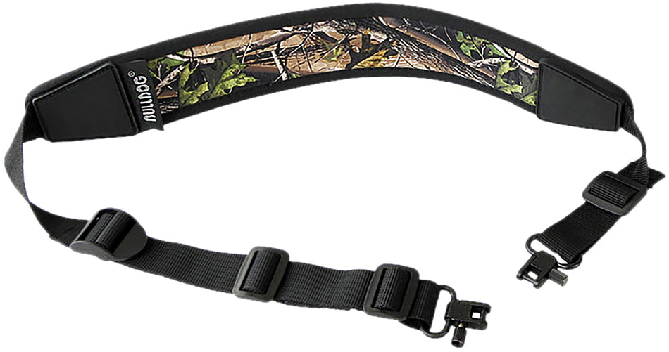 Bulldog BD838 MultiCam Neoprene Deluxe Locking Swivel Rifle Sling Camo
