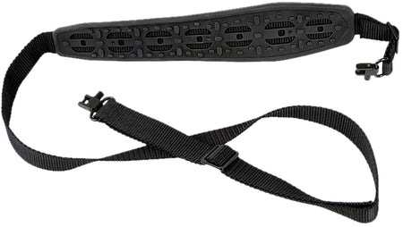 Bulldog BD839 Rifle Sling Deluxe Black with Molded Locking Swivels