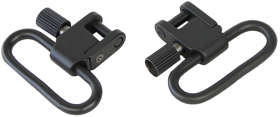 Bulldog BD880 Black Steel 1" Deluxe Locking Sling Swivel Set