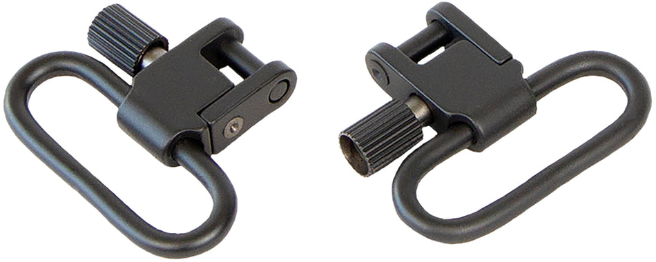Bulldog BD882 Deluxe Black 1.25" Steel Locking Swivel Set