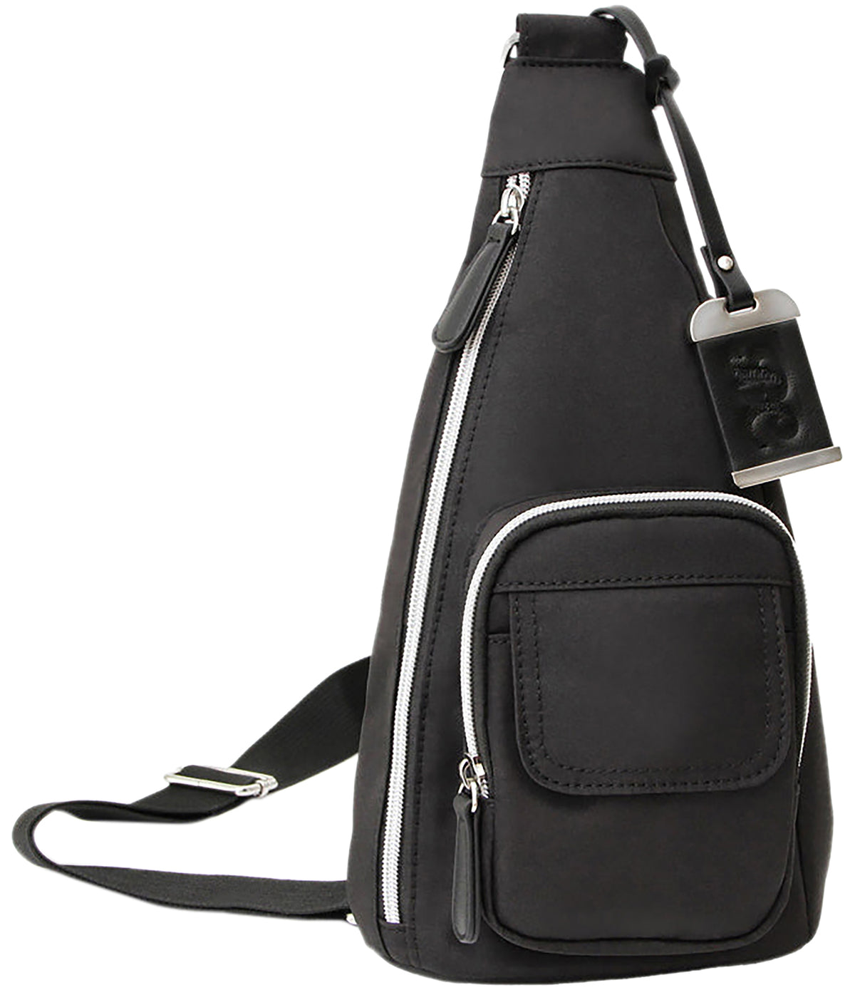 Bulldog Cases Black Polyurethane Conceal Carry Sling Bag with Holster BDP-084