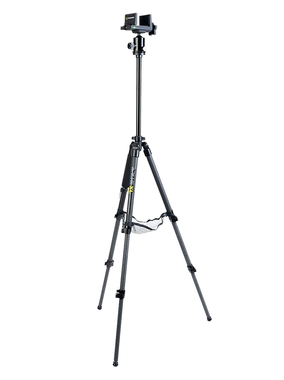 Tenpoint HCA038CXL Axis XL Tripod, Woven Carbon Fiber Legs, Black, Ground Blind to 58" Standing Height