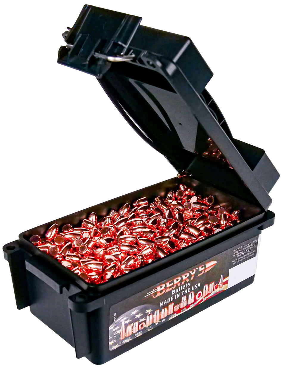 Berry's 27471 Superior Plated 40 S&W/10mm 180gr Flat Point Bullets