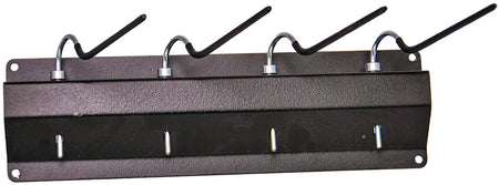 Berry's 52672 Gun Cabinet Pistol Rack Black 4-Gun Capacity