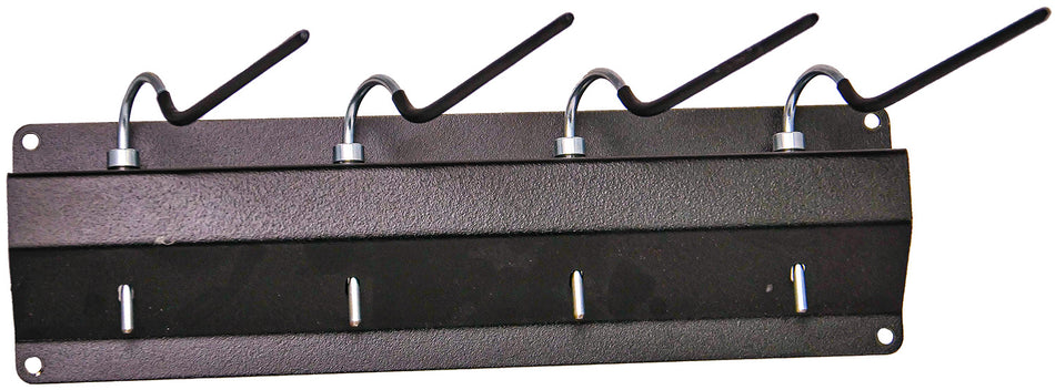 Berry's 52672 Gun Cabinet Pistol Rack Black 4-Gun Capacity