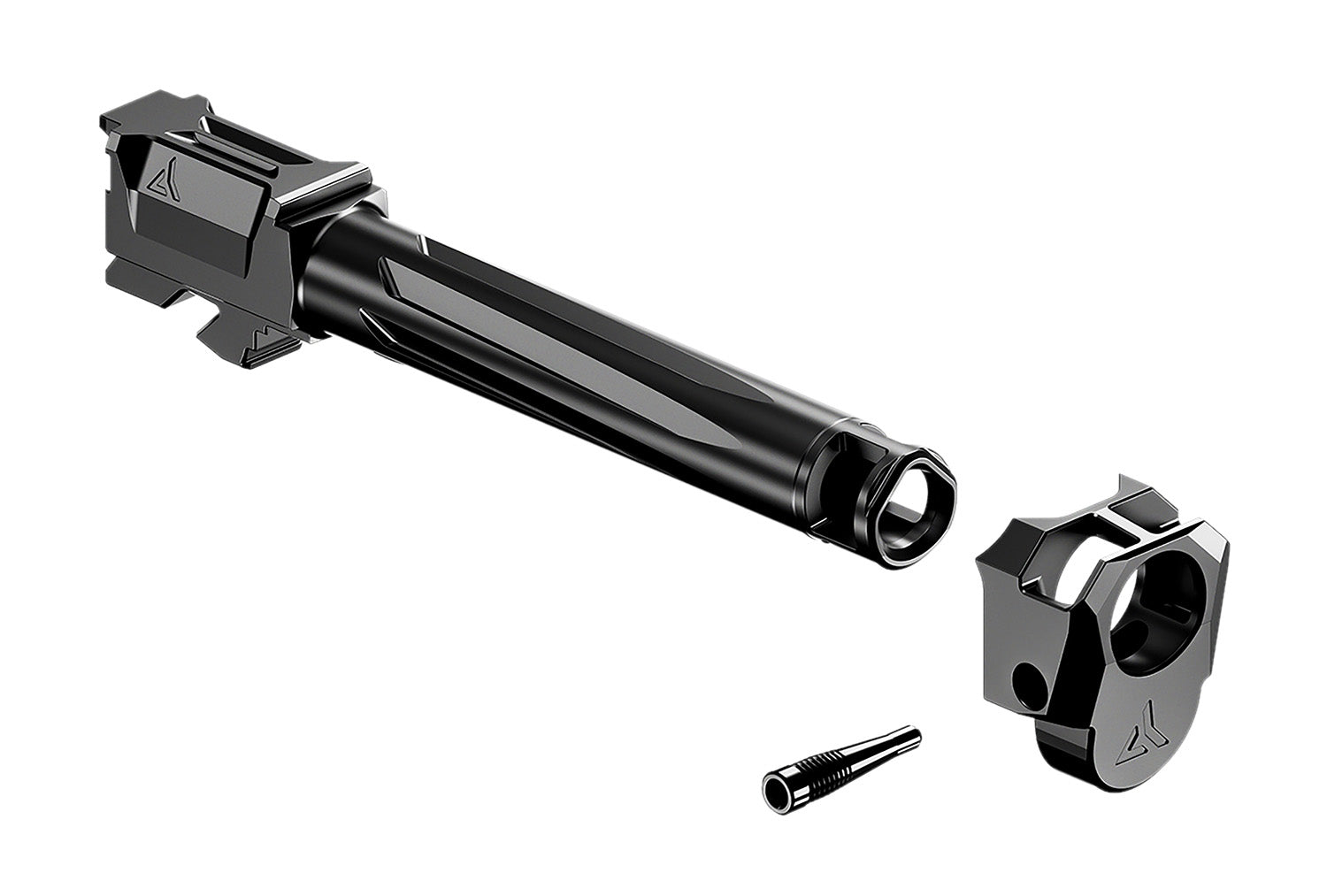 Radian R0884 Ramjet/Afterburner Combo Glock 17 Gen4 Black Ported Stainless Steel