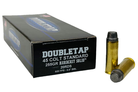 DoubleTap  .45 Long Colt 255 grain Hard Cast Semi-Wadcutter ammunition