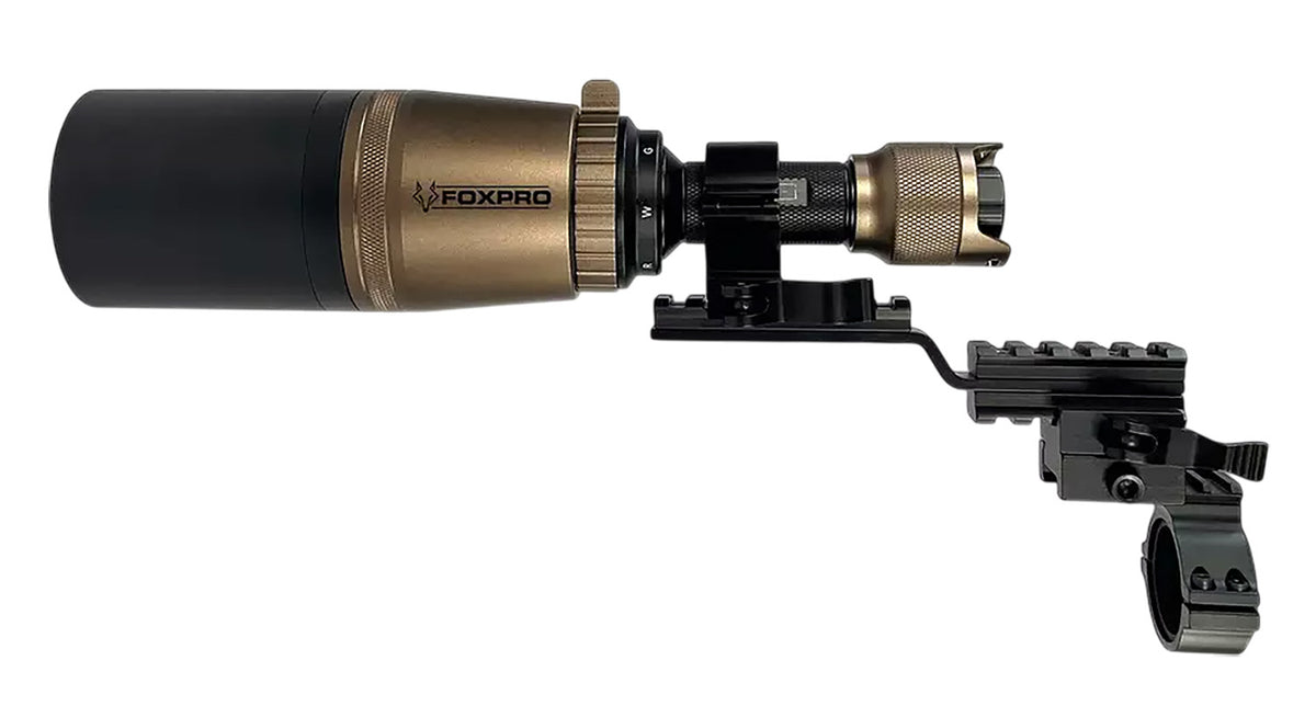 FOXPRO Quad Fire Gun Mount Light QUADFIREGM Hunting Accessory