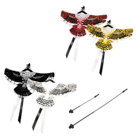 Foxpro Reversible Bird Topper Combo Pack - 3 Plastic Toppers with Textured Distressed Finish