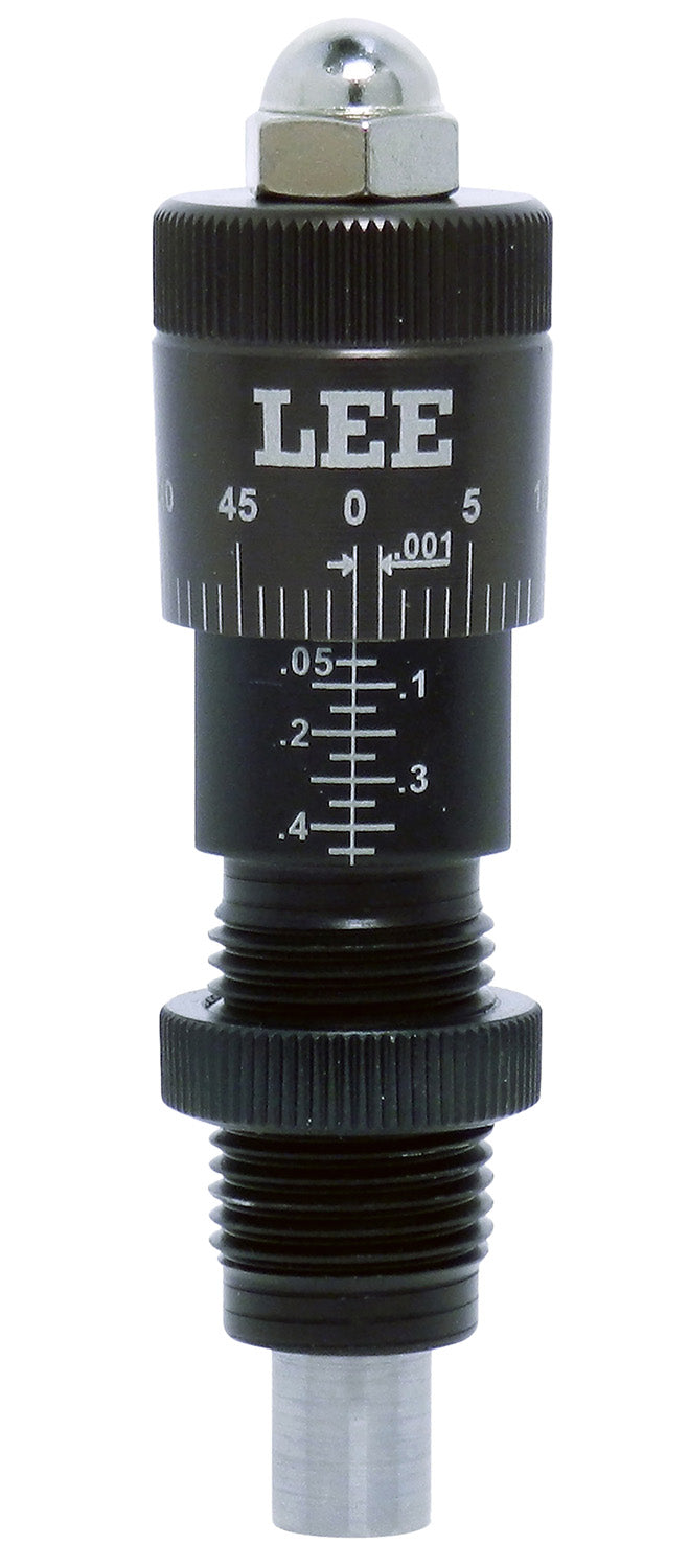 Lee Precision 92128 Micrometer Factory Crimp Adapter 9mm Pistol Reloading