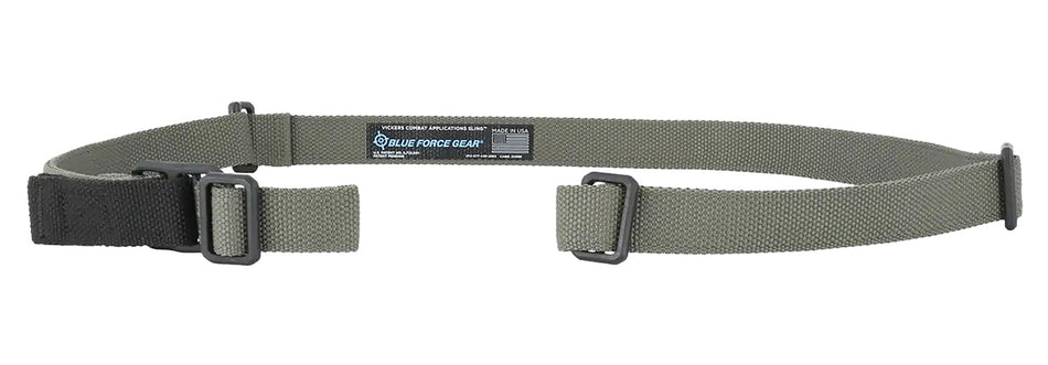 Blue Force Gear Vickers Two-Point Rifle Sling Ranger Green Cordura OAL 57"-67"