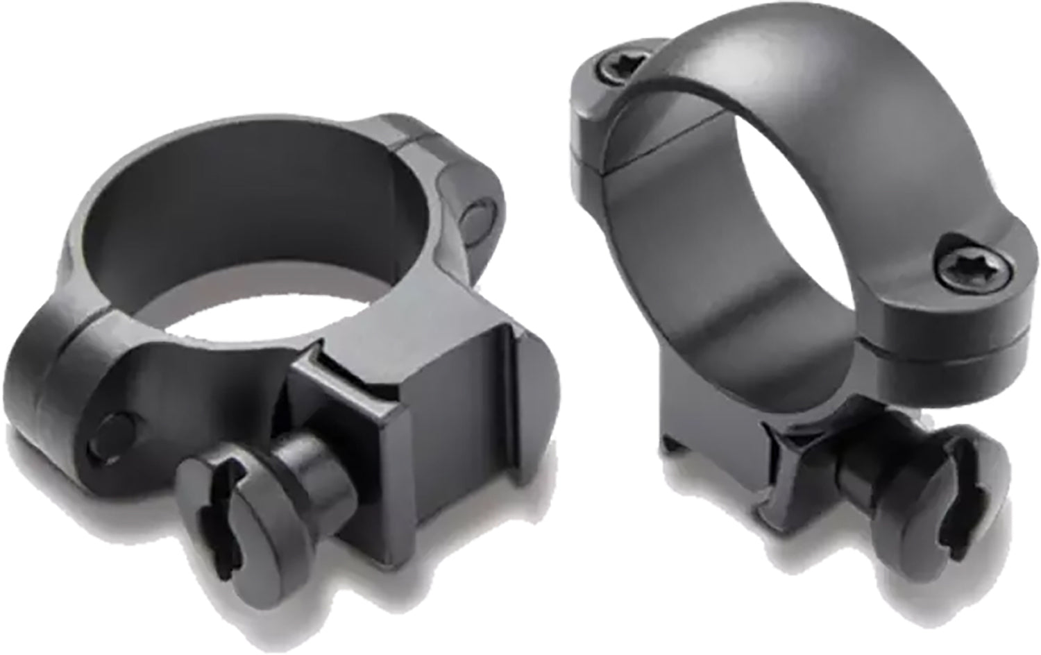 Burris 420076 Rimfire and Airgun Rings Matte Black 1" High