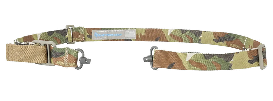 Blue Force Gear Vickers MultiCam Padded Cordura Push Button Rifle Sling 36-62 OAL VCASPB125AAMC