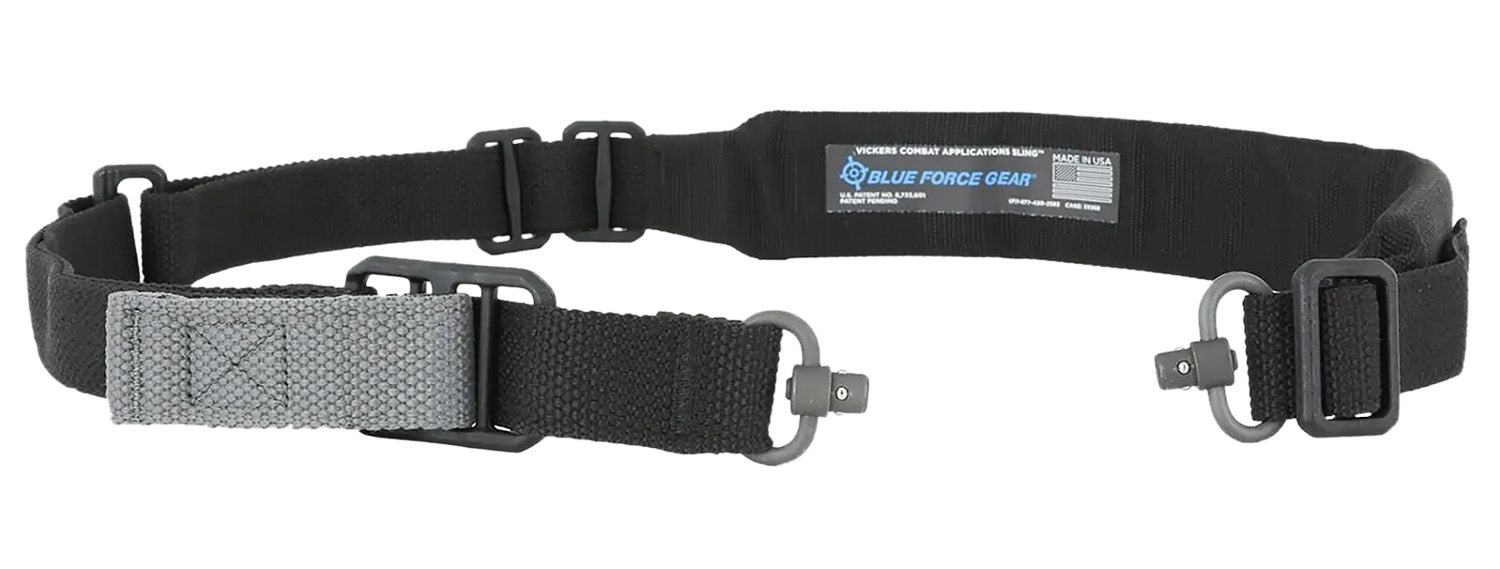 BFG Vickers Push Button Padded Black Cordura Rifle Sling VCASPB200AABK