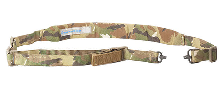 Blue Force Gear Vickers 221 MultiCam Padded One-Two Point Push Button Rifle Sling OAL 57"-67"