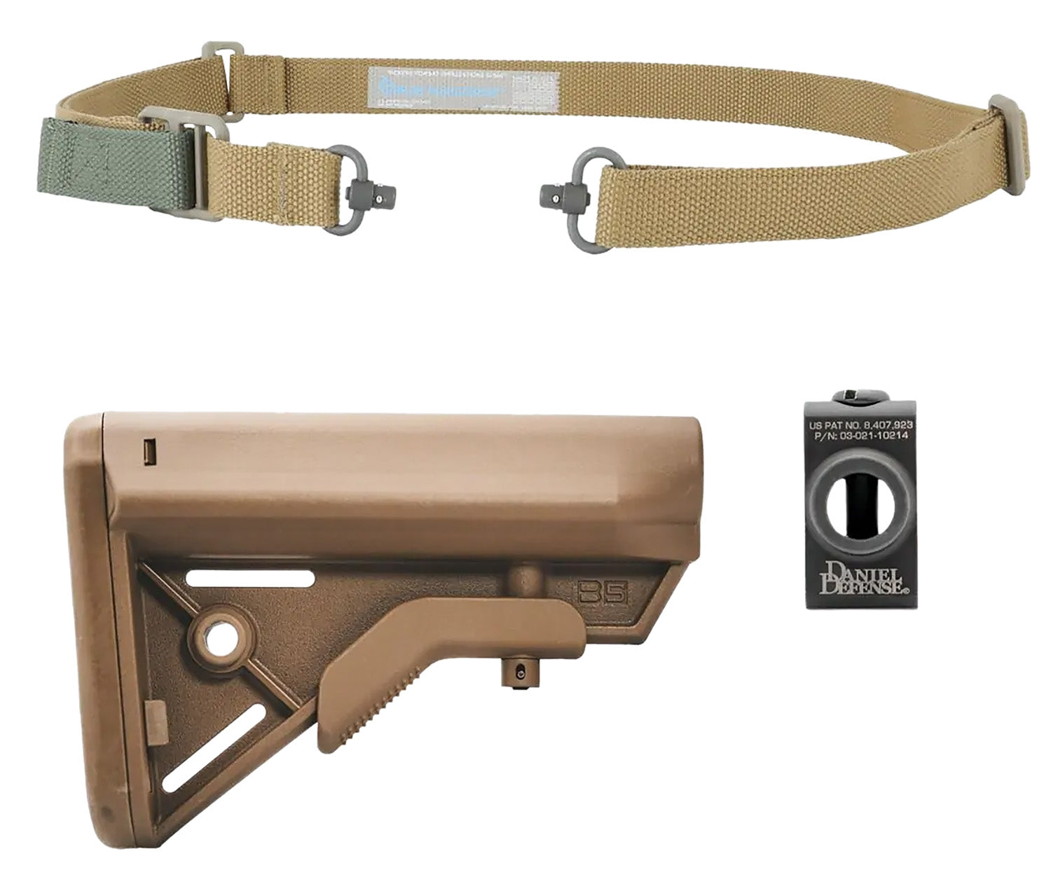 BFG M4 Modern Combat Tactical Sling Kit Coyote Brown KSP0088CB