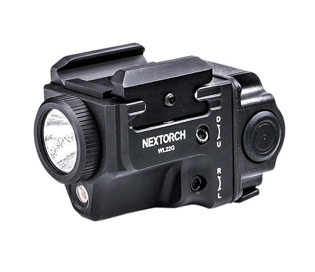 NEXTORCH WL22G 650LM Compact Tactical Light with Green Laser