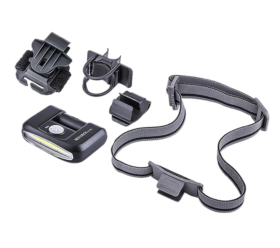 Nextorch Hat Clip Headwear Light Black 170 Lumens UT10C Cap/Helmet