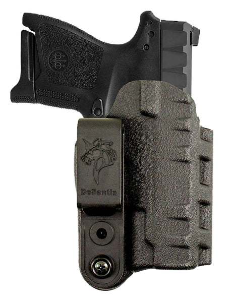 DeSantis Slim-Tuk Minimalist Ambidextrous IWB Black Kydex Holster S&W Bodyguard 2.0