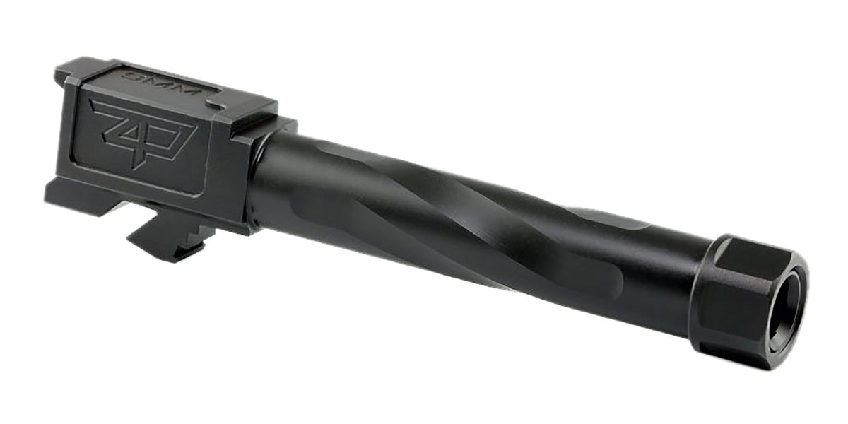 Zaffiri Precision ZP.19BTBN Glock 19 Precision Barrel 9mm 4.60" Black Nitride Stainless Steel 416R