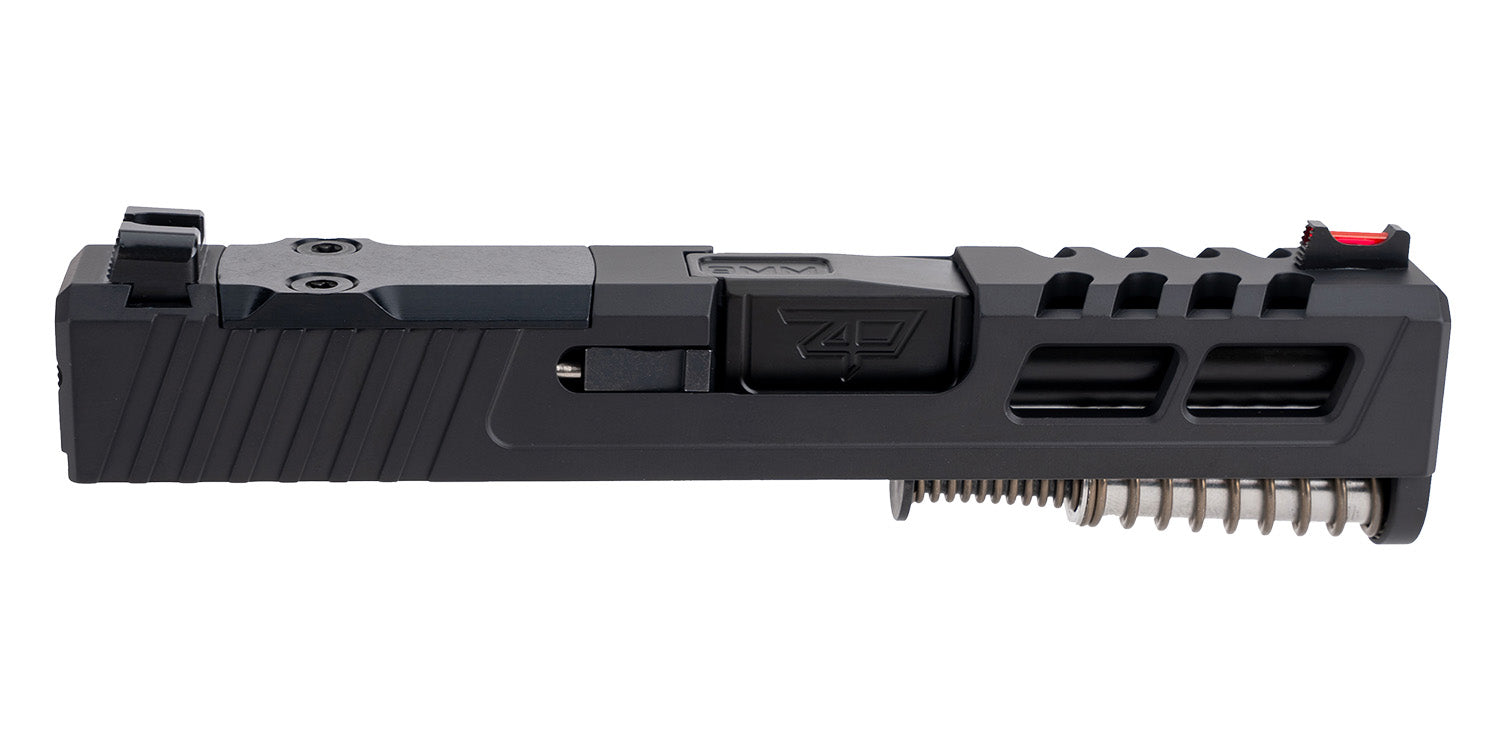 Zaffiri Precision Complete Upper Black Nitride Barrel Glock 43 ZPS.2.43.BLK.CU