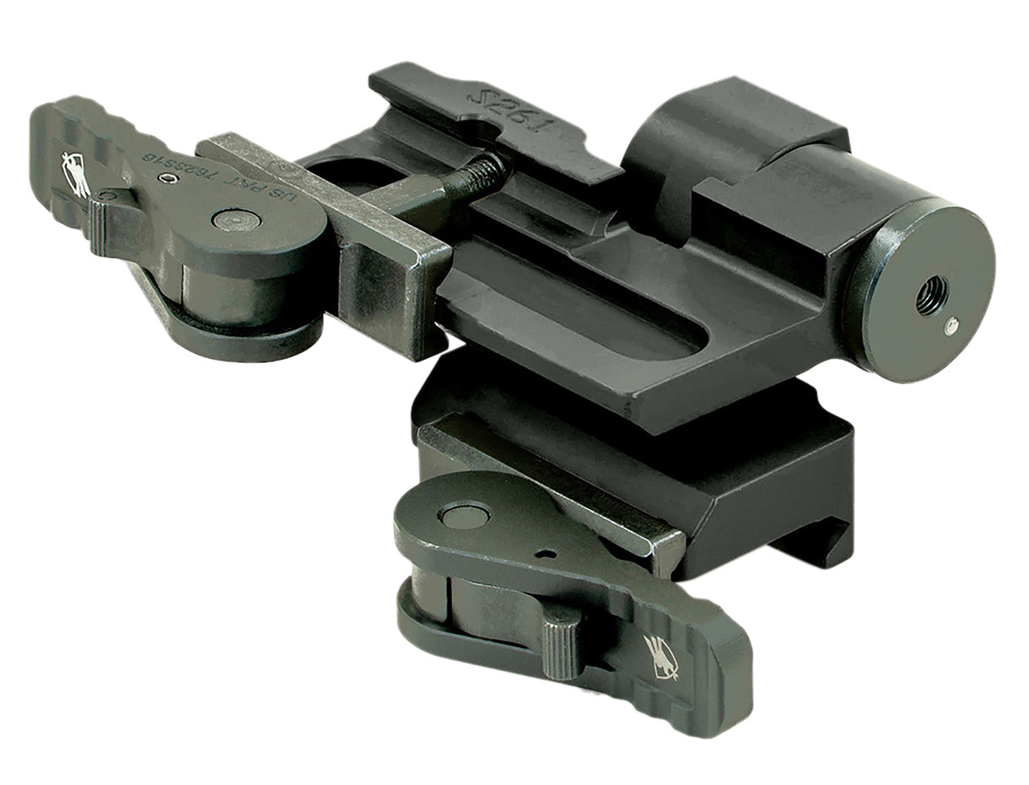 InfiRay AC55 Anodized Black Flip-to-Side ADM Mount Rico Micro Compatible RH25V2 RL25V2