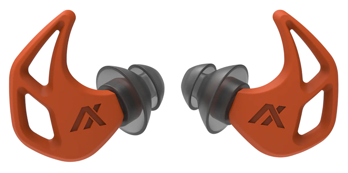 Axil X20 Blaze Red Silicone Ear Plugs 24 dB Noise Reduction