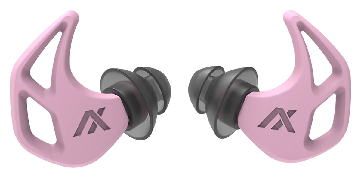 Axil X20 Soft Pink Silicone Ear Plugs 24 dB Noise Reduction