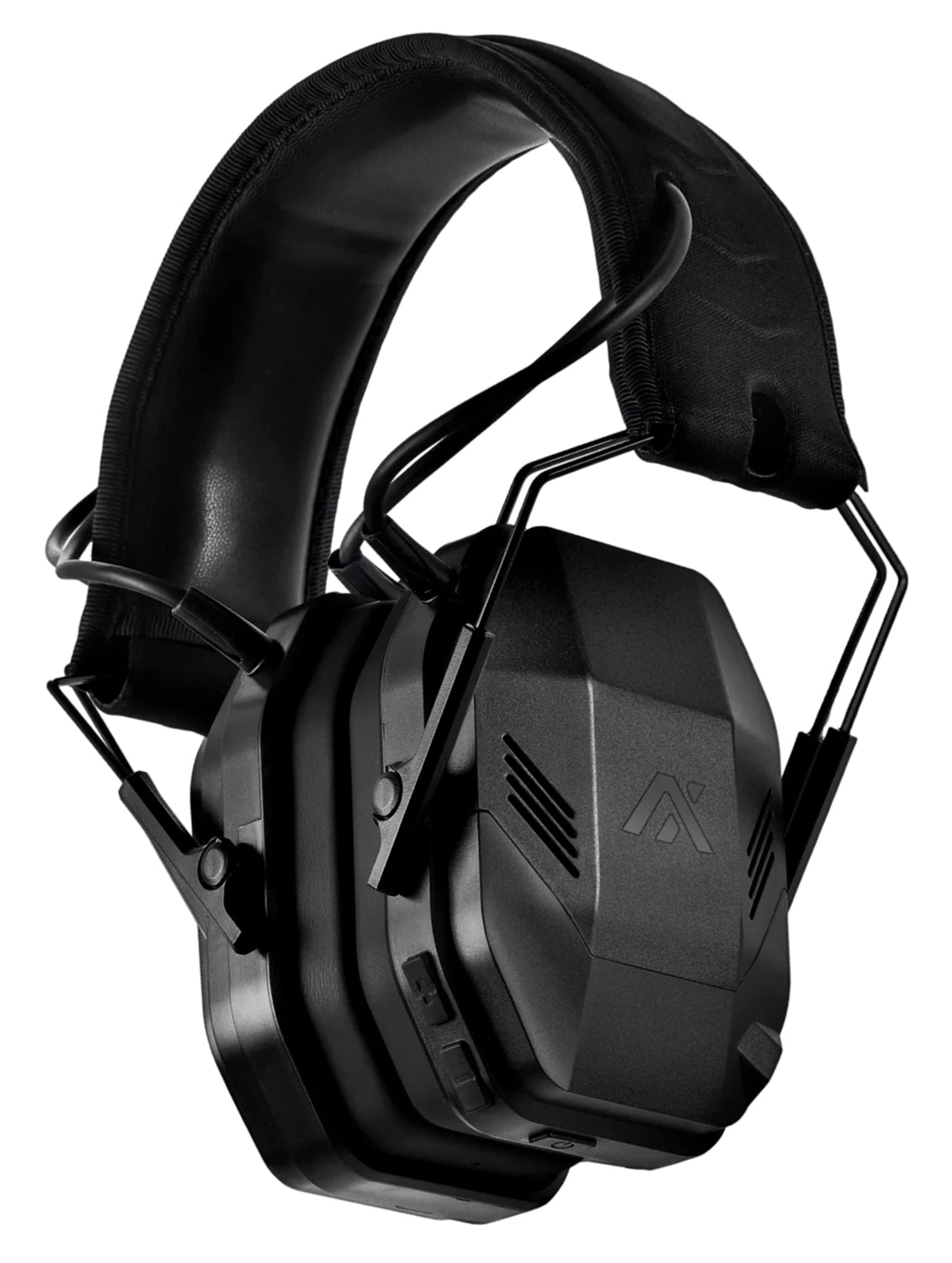 Axil MX Electronic Black Earmuffs 30 dB Over the Head Ambient Sound Amplification