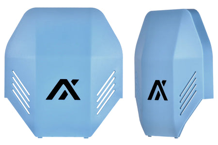 Axil MX Slate Blue Polymer Plate Over the Head Earmuff Accessory