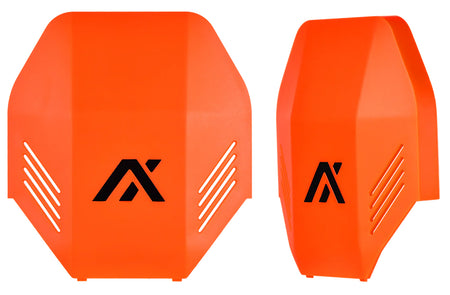 Axil MX Blaze Red Polymer Plate Over the Head Earmuff Accessory
