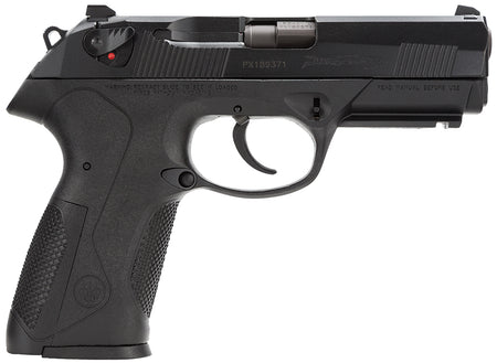 Beretta USA JXF9F20 Px4 Storm Full Size Frame 9mm Luger 10+1, 4.10" Black Steel Barrel, Black Bruniton Serrated Steel Slide, Black Polymer Frame w/Picatinny Rail, Ambidextrous