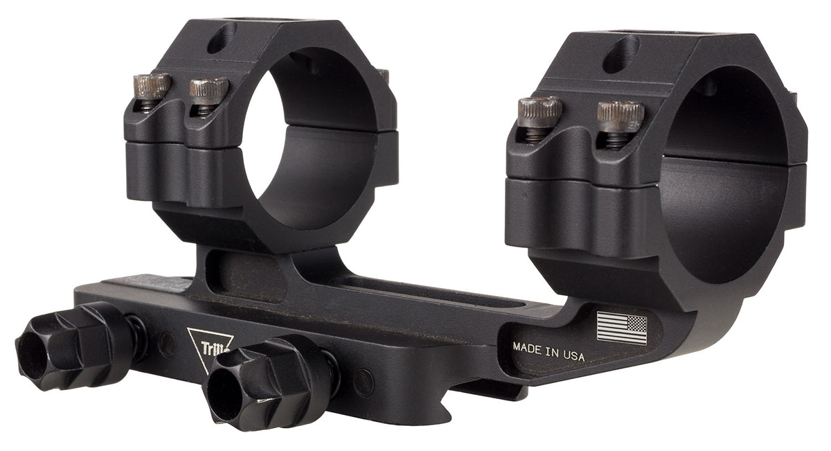 Trijicon AC22047 30mm Bolt Action Cantilever Mount Black Aluminum
