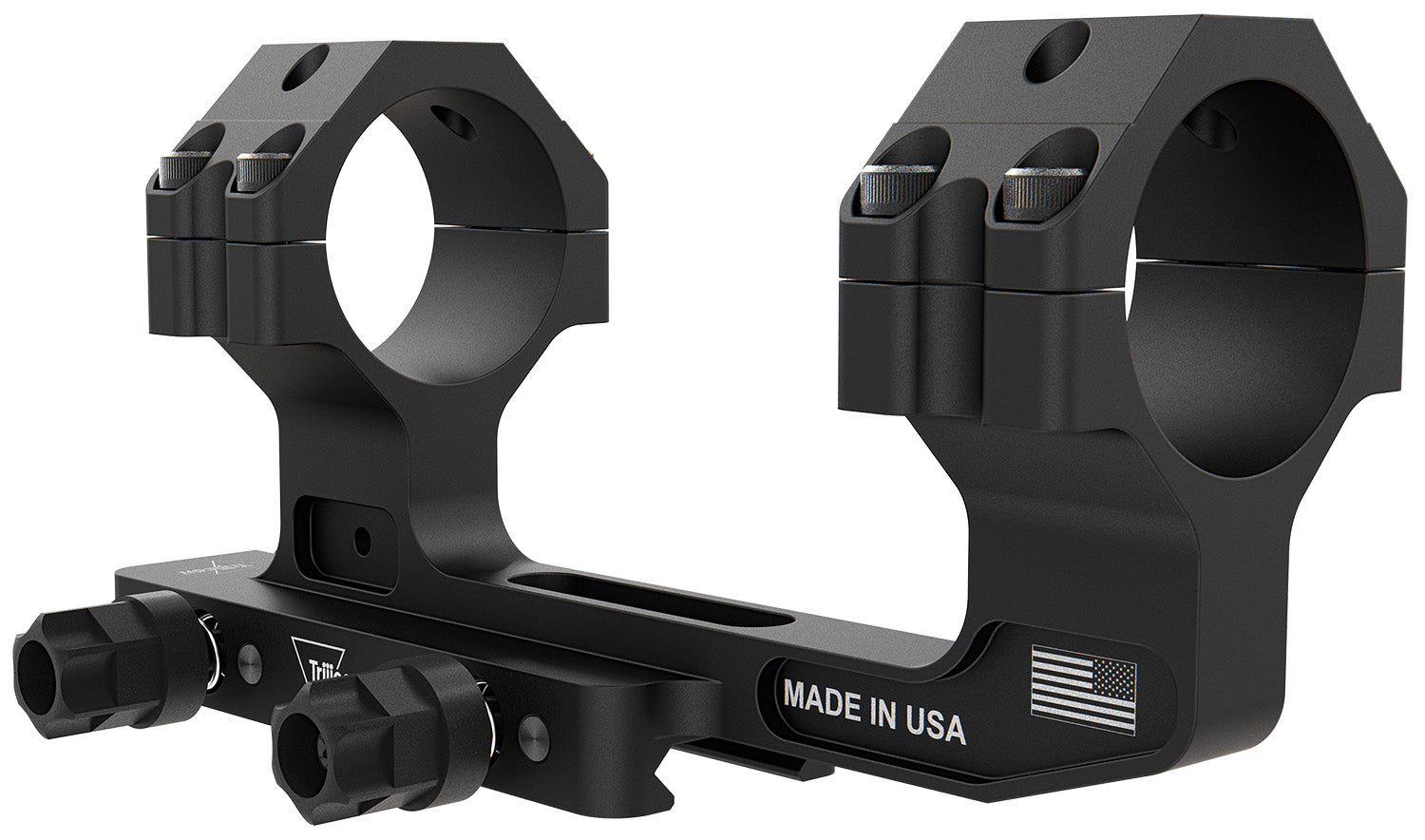 Trijicon AC22051 30mm Bolt Action Cantilever Mount Black Aluminum