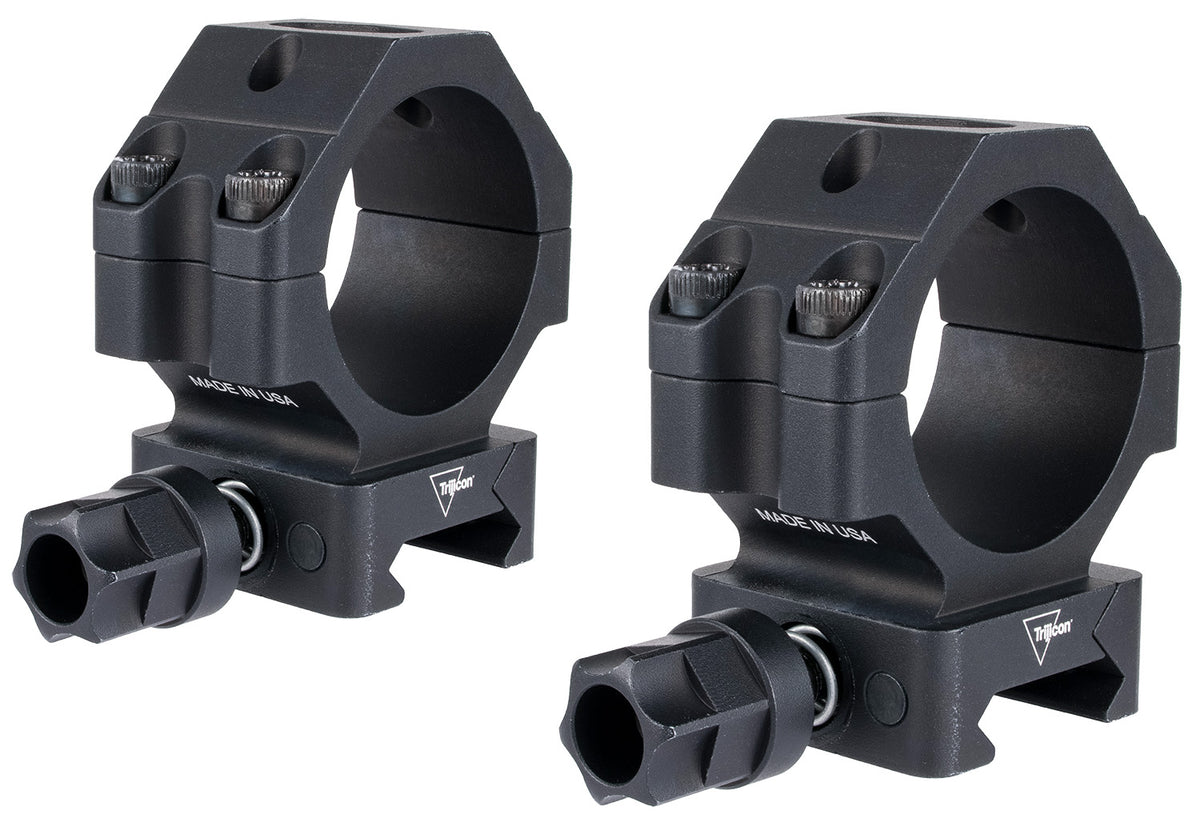 Trijicon AC22065 Q-LOC Technology 30mm Medium Profile Matte Black Aluminum Riflescope Rings