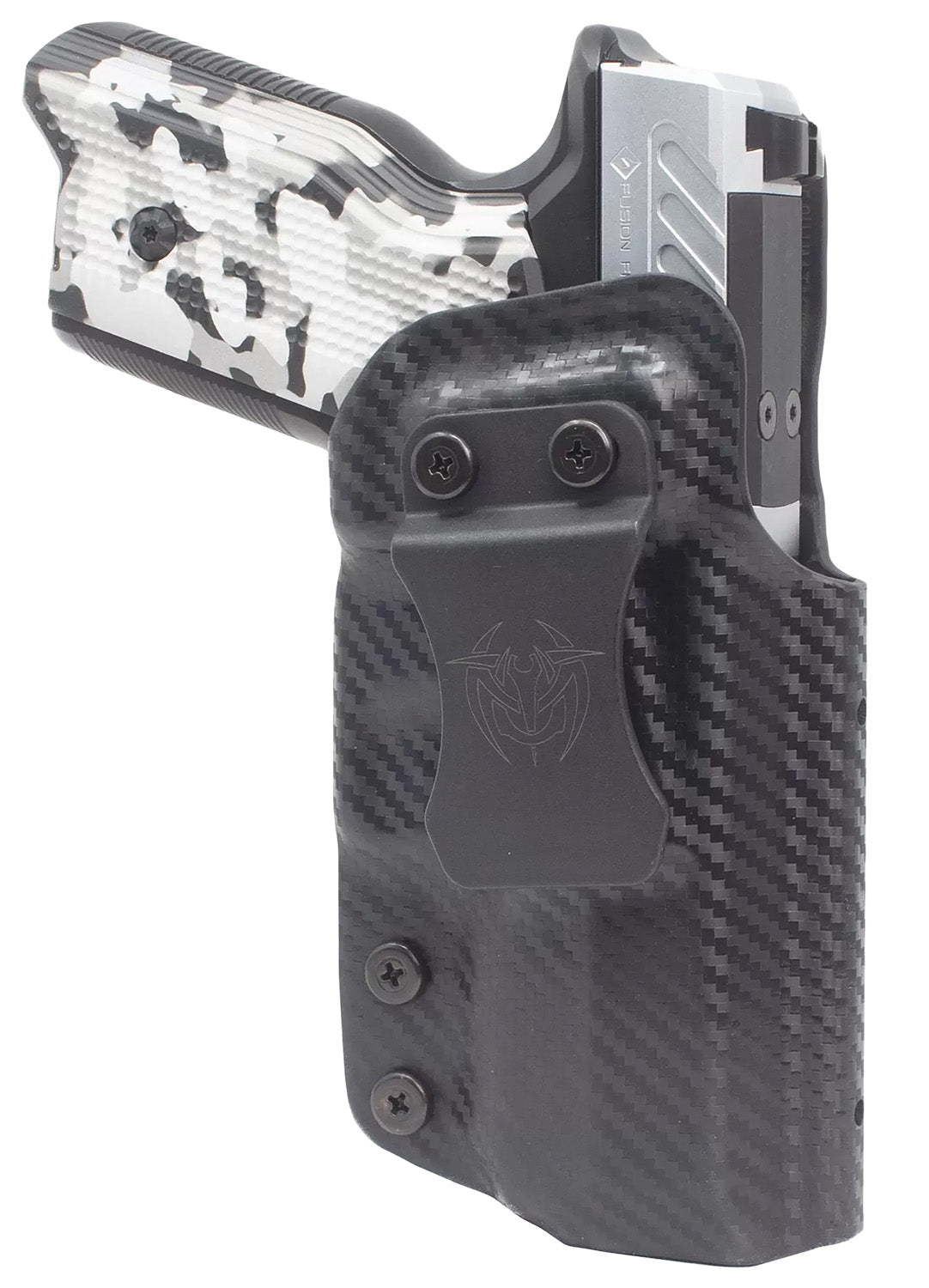 Fusion Firearms XF Pro Optics-Compatible IWB/OWB Holster Black Boltaron Right Hand