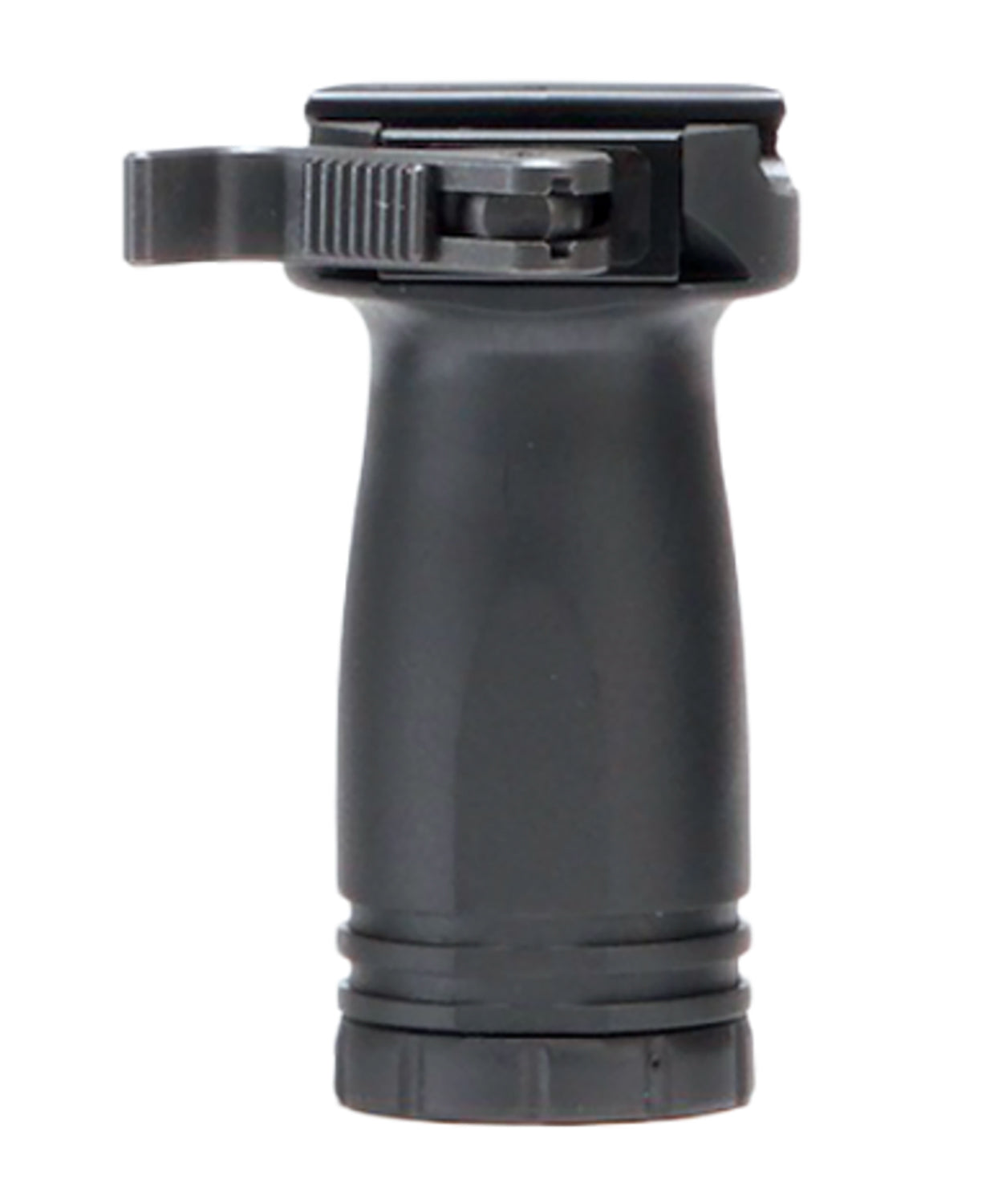 B&T Firearms BT-211564-BL Unigrip Short Quick-Detach Foregrip Black Polymer Picatinny Rail