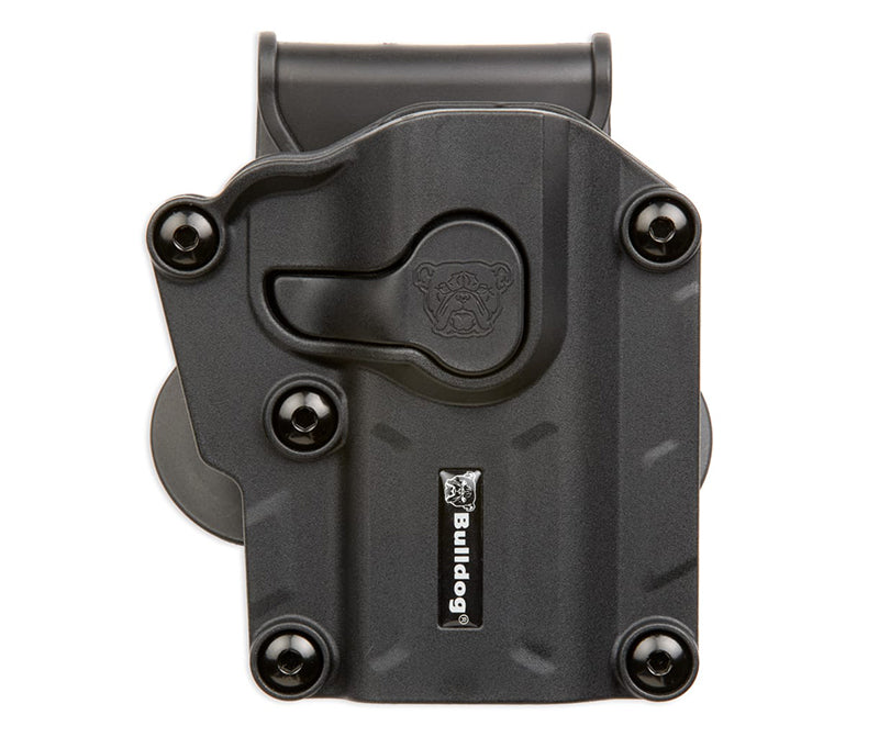 Bulldog Black LH Polymer MaxFit Holster for Subcompact Semi-Auto Pistols