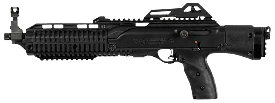 Hi-Point 4595P 4595P 45 ACP 9+1 14.95" Black Threaded Barrel, Black Powdercoat Polymer Receiver w/Picatinny Rail, Picatinny Rail Forend, No Brace, Rear Picatinny Rail, Black Plastic Grip