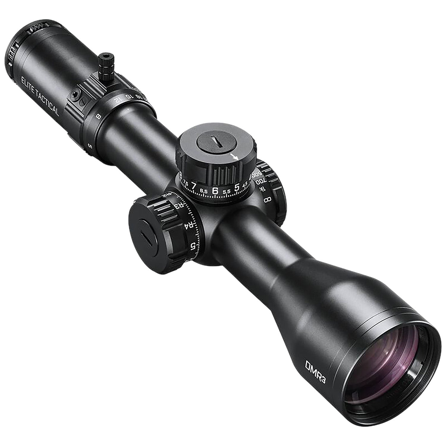 Bushnell ETDMR3G4 Elite Tactical DMR3 Scope 3.5-21x50mm G4P Reticle Throwhammer Lever Black