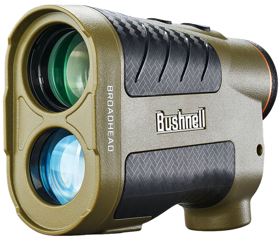 Bushnell LA1500AD Broadhead 6x25mm Laser Rangefinder 1500 yd Max Green Aluminum Archery with 1/4-20 Mount