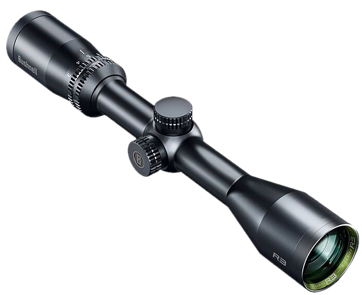 Bushnell R3 22LR Rimfire Rifle Scope 3-9x40mm Black 1" Tube Drop Zone Ballistic Reticle