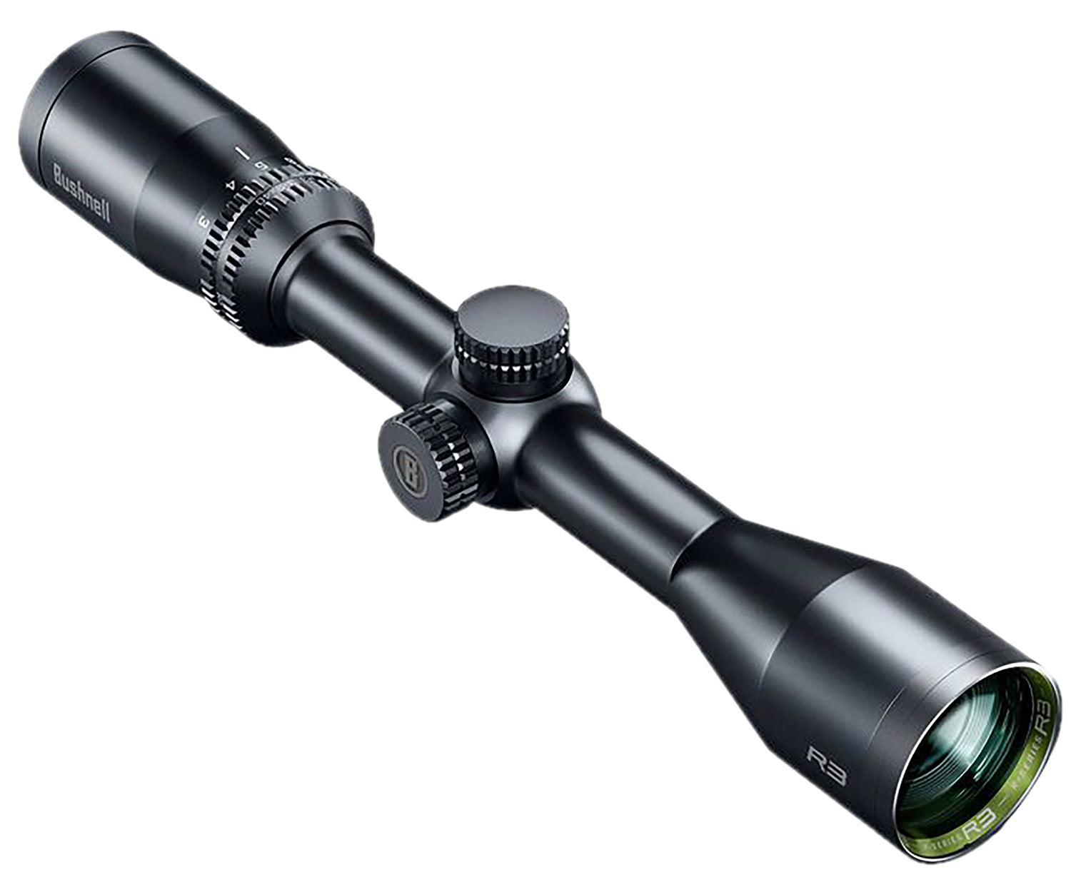 Bushnell R3 22LR Rimfire Rifle Scope 3-9x40mm Black 1" Tube Drop Zone Ballistic Reticle
