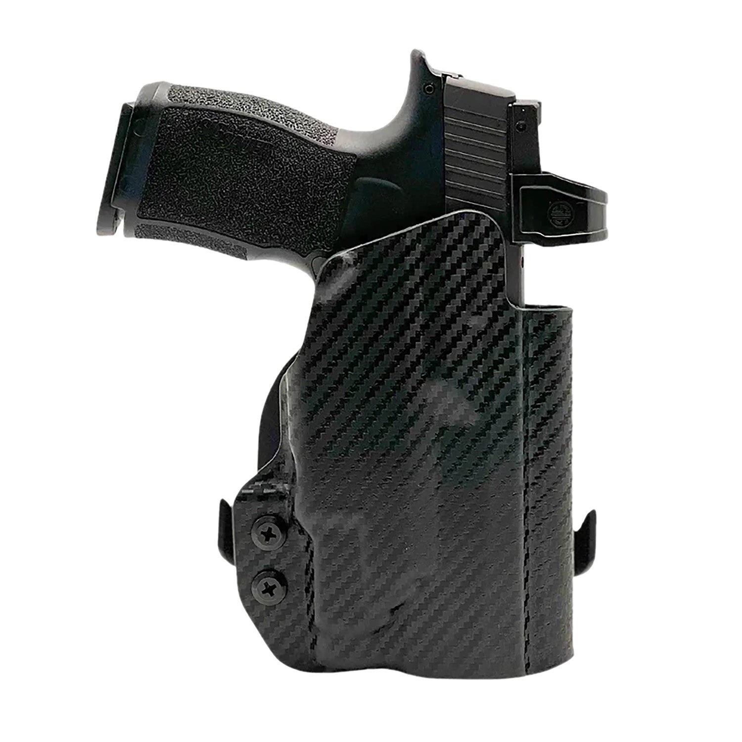 Rounded Gear Sig Sauer P365 TLR-7 Paddle OWB Holster Carbon Fiber Kydex Right Hand