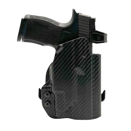 Rounded Gear Sig Sauer P365 TLR-7 Paddle OWB Holster Carbon Fiber Kydex Right Hand